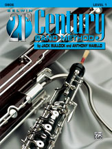 Belwin 21st Century Band Method - Book 1 Oboe band method book cover